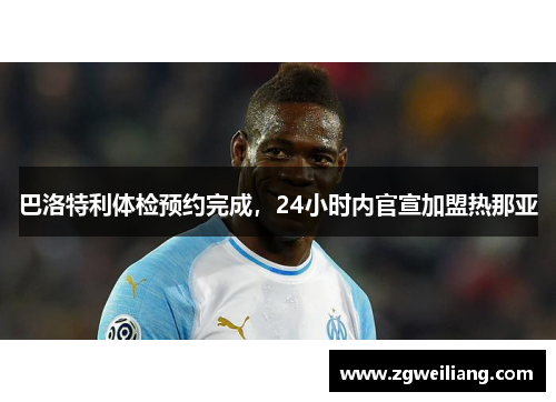 巴洛特利体检预约完成,24小时内官宣加盟热那亚 巴洛特利体检预约完成,24小时内官宣加盟热那亚